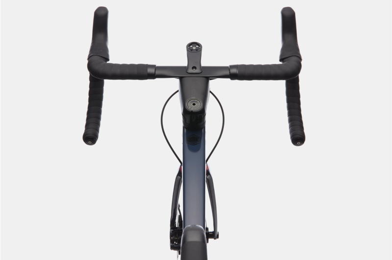 2021 Cannondale SuperSix EVO Hi-MOD Disc Ultegra Road Bike in Blue-5